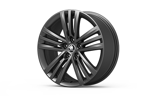 Kolo z lehké slitiny TRINITY 18" pro SUPERB II, OCTAVIA III SCOUT